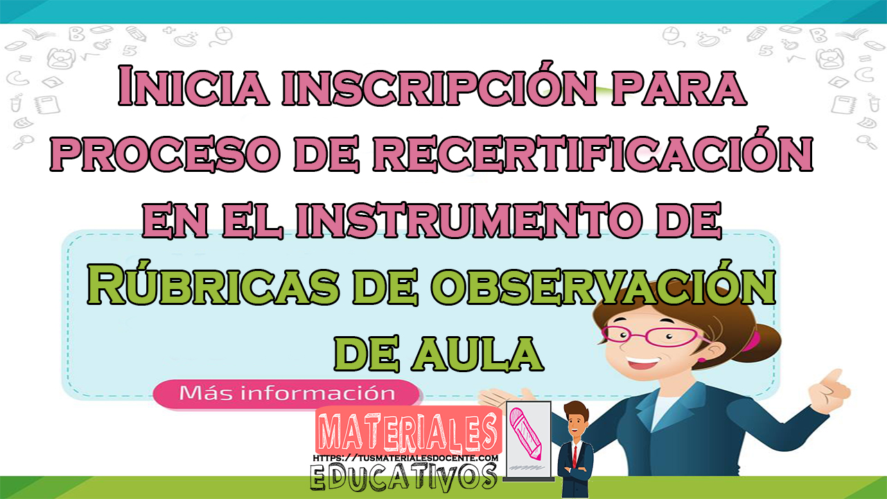 Rúbricas de observación de aula