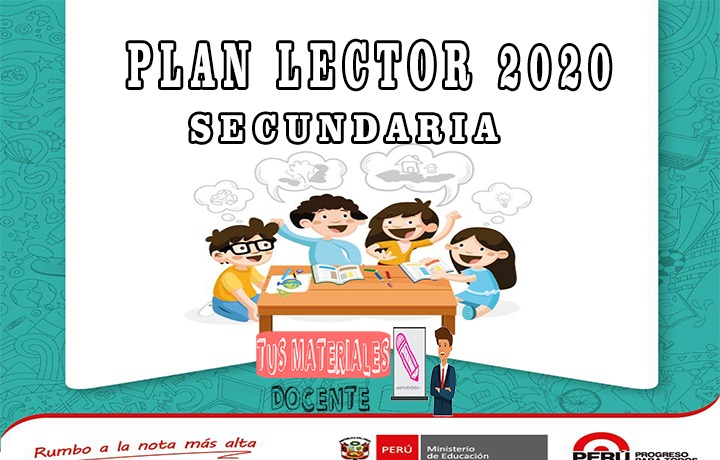 PLAN LECTOR 2020 SECUNDARIA