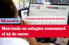 Matrícula en colegios comenzará el 25 de enero