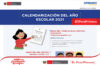 Calendarización del año escolar 2021 para el nivel inicial