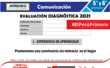 Modelo de evaluación diagnóstica - Comunicación