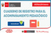 MINEDU | CUADERNO DE REGISTRO PARA EL ACOMPAÑAMIENTO PEDAGÓGICO