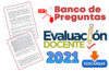 Banco de Preguntas - Evaluación Docente 2021