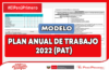 Modelo plan anual de trabajo - 2022