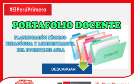 Modelo de carpeta pedagógica docente