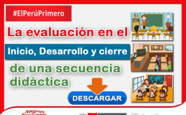 La evaluación en el inicio, desarrollo y cierre de una secuencia didáctica