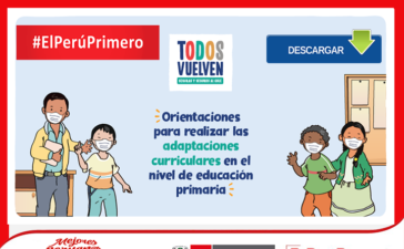 Descarga las Orientaciones para realizar las adaptaciones curriculares en el nivel de educación primaria