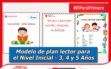 Modelo de plan lector para el Nivel Inicial - 3, 4 y 5 Años